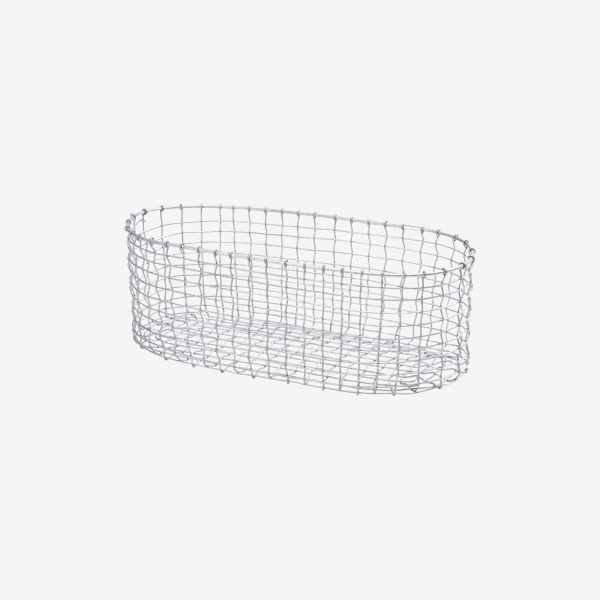 BALCONY BASKET - Galvanized